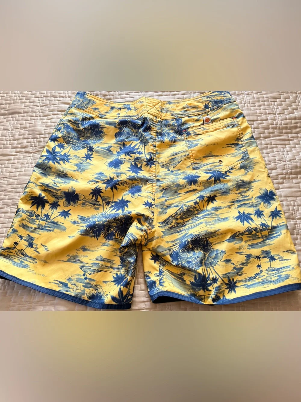 Duke Kahanamoku Vintage Reversible Shorts Men's Size 32